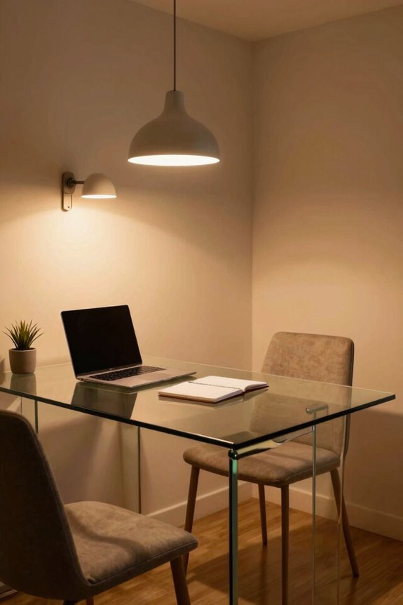 layered lighting defines dual spaces 878bi