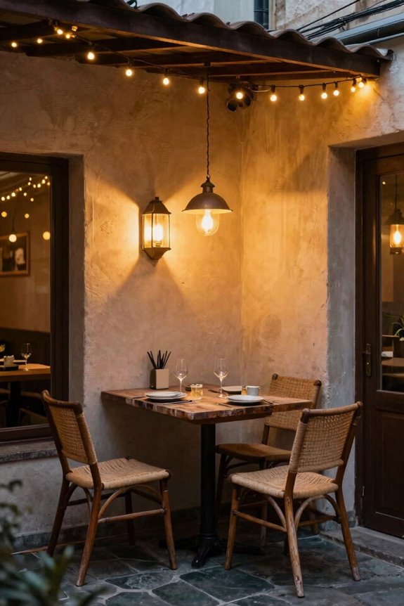 Outdoor Dining Room Ideas for Small Spaces 5 layered outdoor dining lighting details