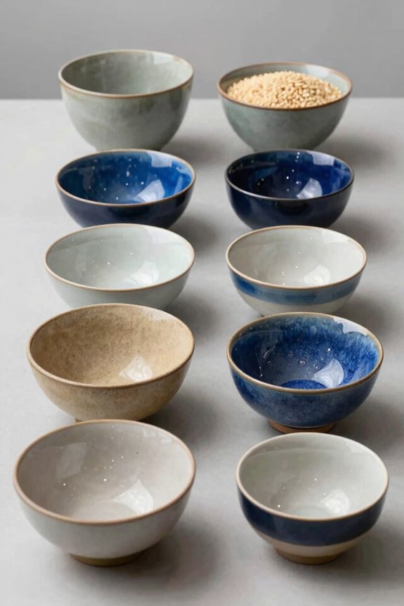 matching bowls by course depth