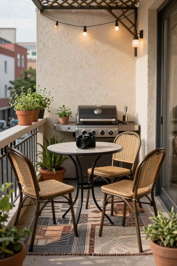 Outdoor Dining Room Ideas for Small Spaces 1 measure zone flow near kitchen