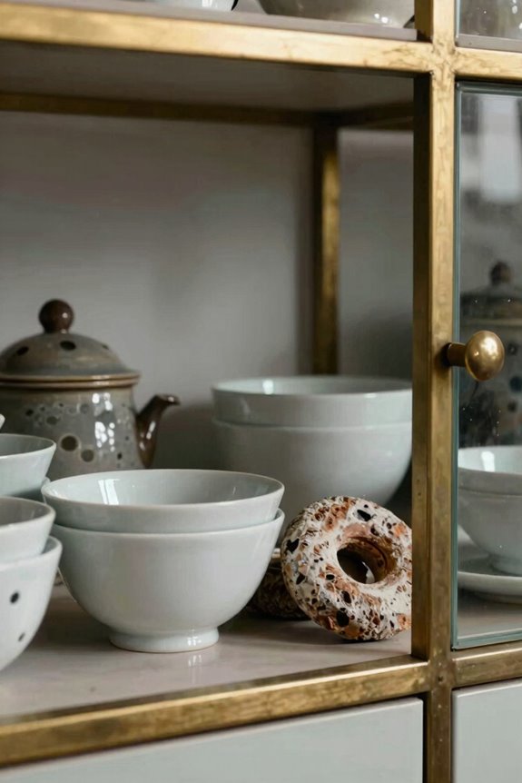 mix porcelain rough ceramics metals