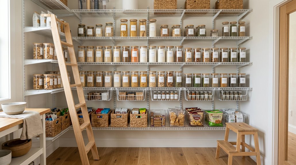 pantry organization for space optimization