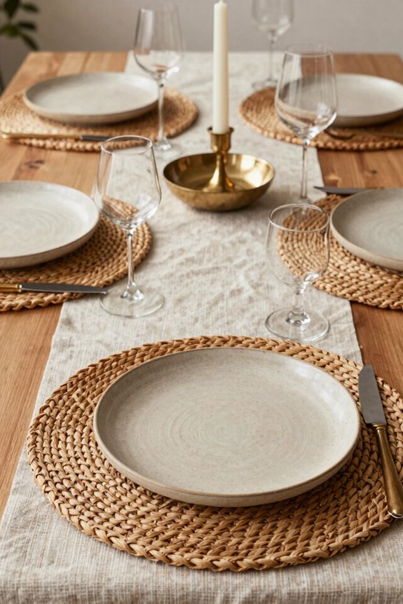7 Table Mat Ideas to Transform Your Dining Experience 7 seasonal placemats refresh tablescape harmony