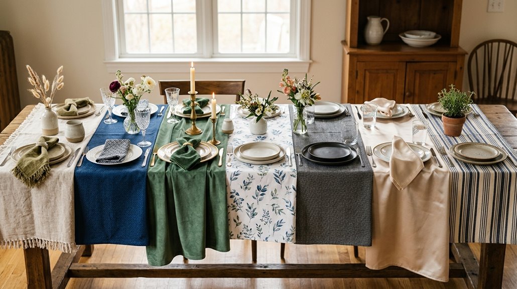 seven tablecloth ideas transform dining room