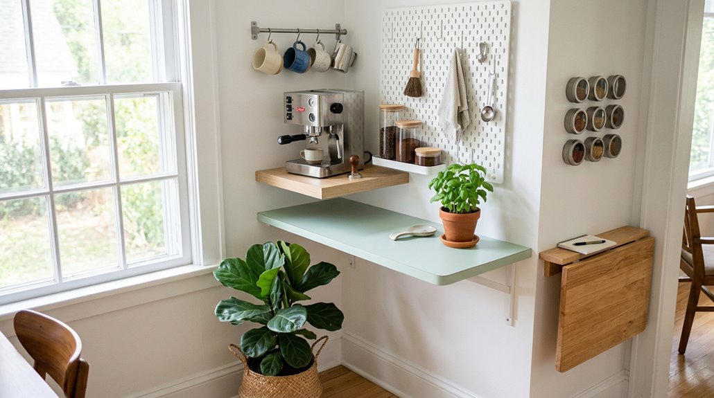 small space coffee corner ideas