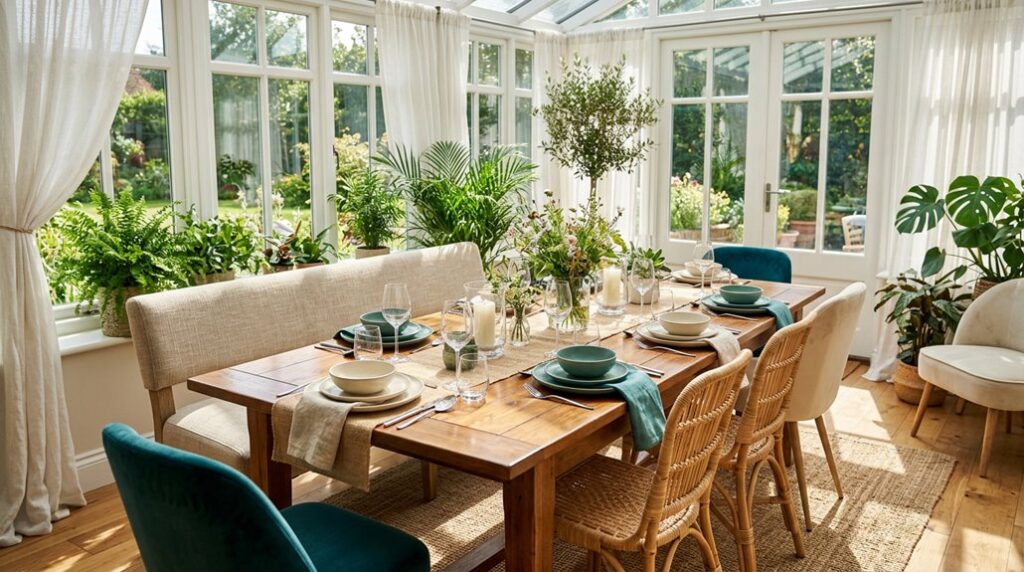 sunroom dining room ideas