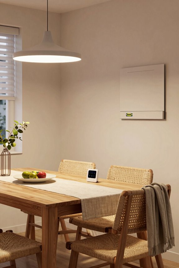 textured textiles warm lighting