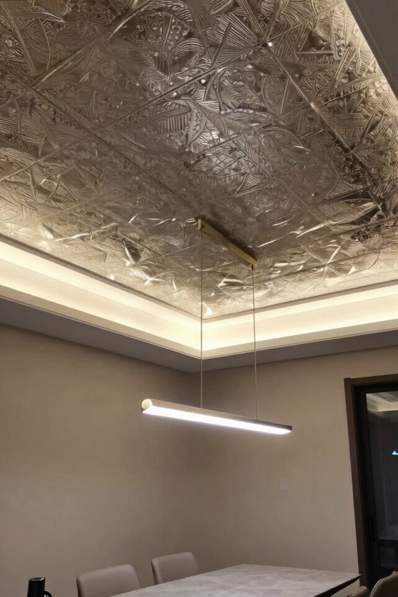 tin look panels affordable metallic ceilings