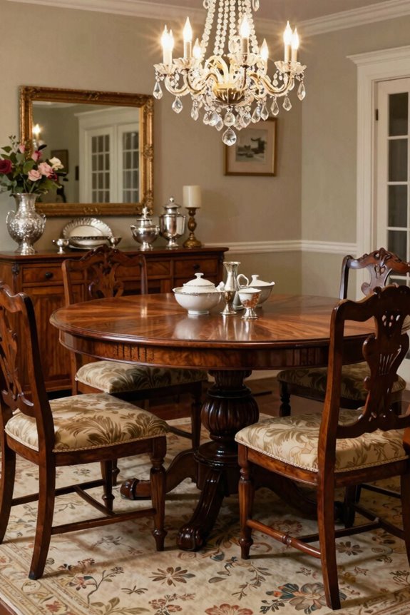 traditional american dining room charm