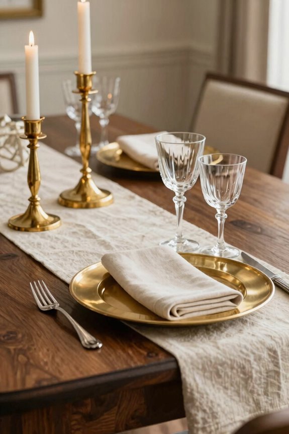 unify brass silver glass luxuriously